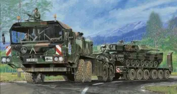 Trumpeter 1/35 Faun Szlt-56 Tank Transporter Model Kit 1