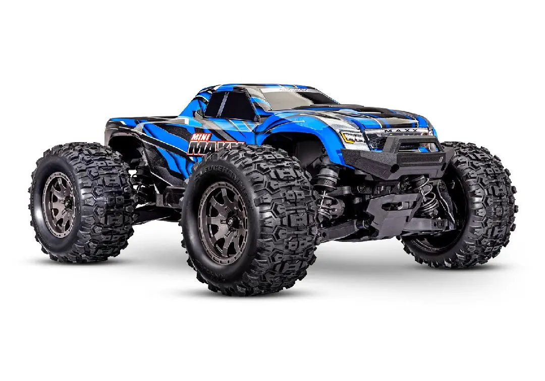 Traxxas Mini Maxx 1/16 Bl-2S 4Wd Rtr Monster Truck W/Usb-C: Blue 1