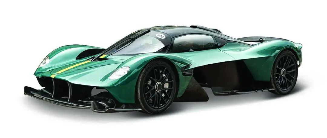 Maisto 1/18 Special Edition 2022 Aston Martin Valkyrie: Green 1