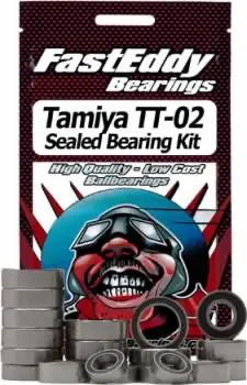Fast Eddy Sealed Bearing Kit: Tamiya Tt-02 1