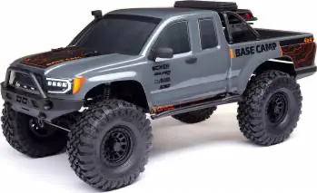 Axial 1/10 Scx10iii Base Camp 4Wd Rock Crawler: Rtr (Grey) 1