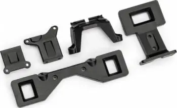 Traxxas Front And Rear Body Mounts And Bracket: Clipless Body Mounting (Rustler 2Wd) 1
