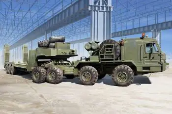 Trumpeter 1/35 Baz-6403 W/Chmzap-9990-071 Trailer Model Kit 1