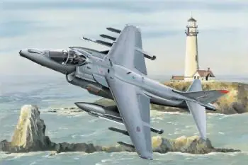 Trumpeter 1/32 Raf Harrier Gr.Mk7 Aircraft Model Kit 1