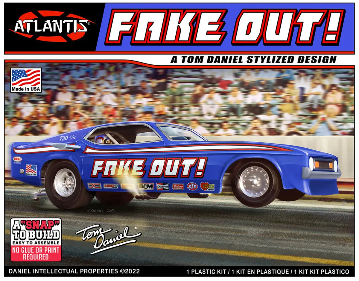 Atlantis 1/32 Tom Daniels “Fake Out” Snap Model Kit 1