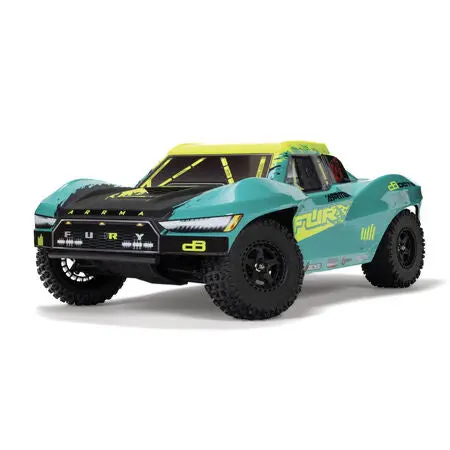 Arrma 1/10 Fury 2Wd 223S Blx Short Course Truck W/Dsc Rtr: Green 1