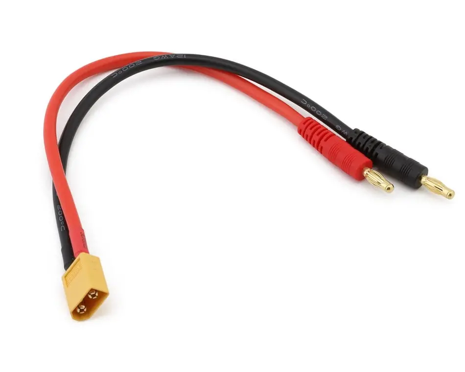 Common Sense Rc Bannana Charge Lead: Xt60 1