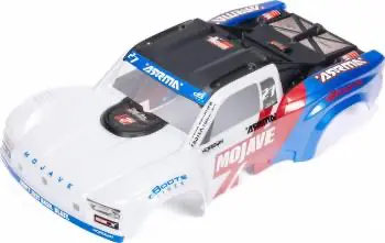Arrma Prepainted Body: Mojave Grom (White/Blue) 1