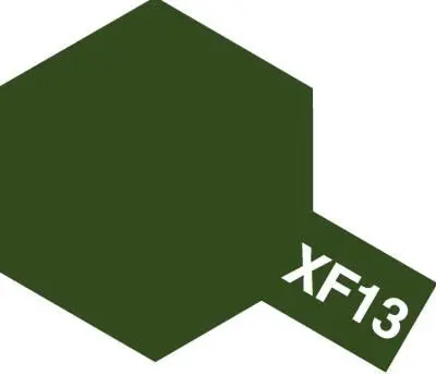 Tamiya Xf-13 Acrylic Paint: Ja Green (23Ml) 1