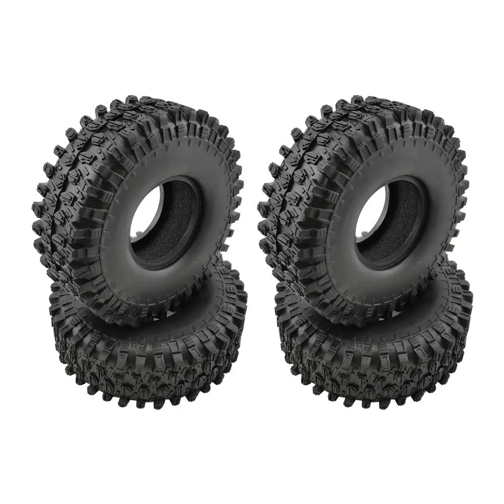 Hobby Details 1.9” Crawler Tires W/Foams: 4.72X1.69” (Style E) 1