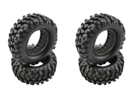 Hobby Details 1.9” Crawler Tires W/Foams: Style A (3.74X1.50”) 1