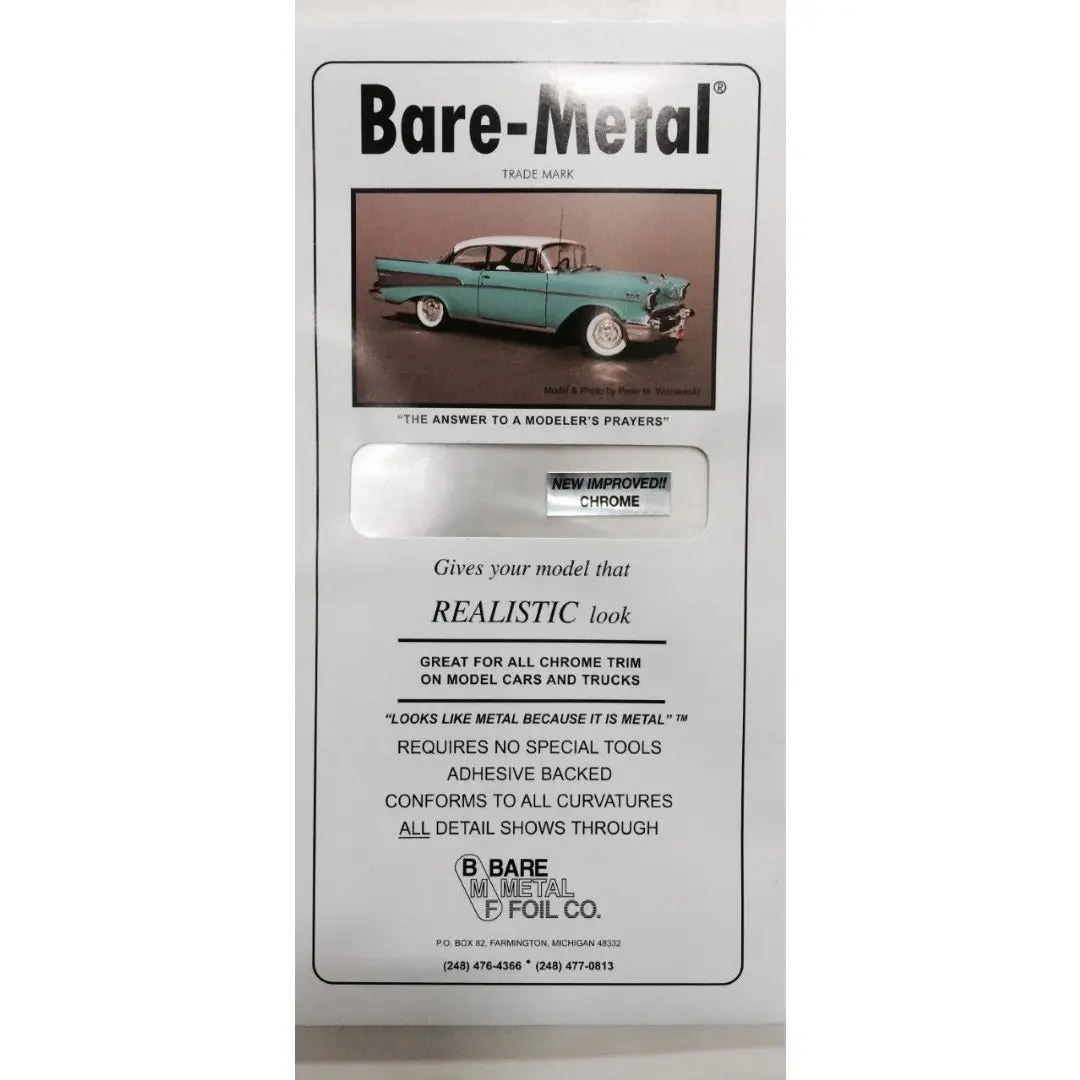 Bare Metal Chrome Foil: Standard Chrome 1