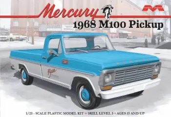Moebius 1/25 1968 Mercury M100 Pickup Model Kit 1