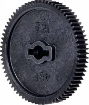 Traxxas Composite Spur Gear: 72T (48P) 1