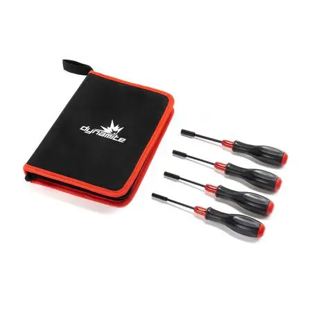 Dynamite 4 Piece Nut Driver Wrench Set: Metric (4,5,5.5,7Mm) 1