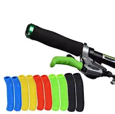 Brake Lever Rubber Protectors: Pair (Assorted Colors) 1