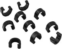 Aluminum Cable Clips: Assorted Colors (12) 6