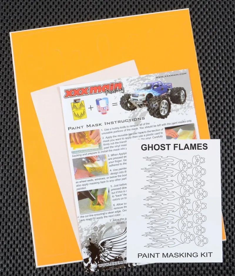 Xxxmain Paint Mask: Ghost Flames 1