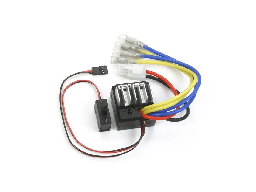 Tamiya Teu-106Bk Twin Brushed Motor Esc: 150A 6.6-7.2V 1