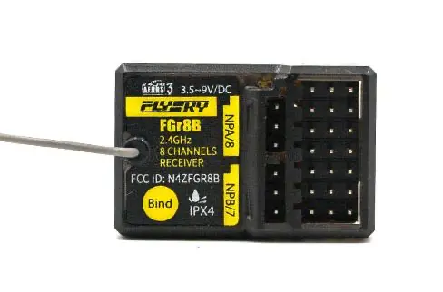 Flysky Fgr8b 8-Channel Waterproof Reciever 1