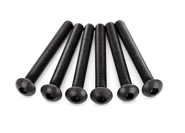 Traxxas Buttonhead Machine Screws: 4X30mm (6) 1