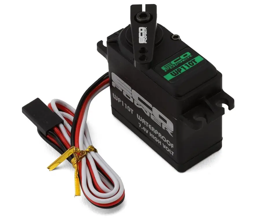Ecopower Wp110t Waterproof High Torque Metal Gear Servo For 1/10 2Wd Traxxas®, Arrma®, Losi® & Other Vehicles 1