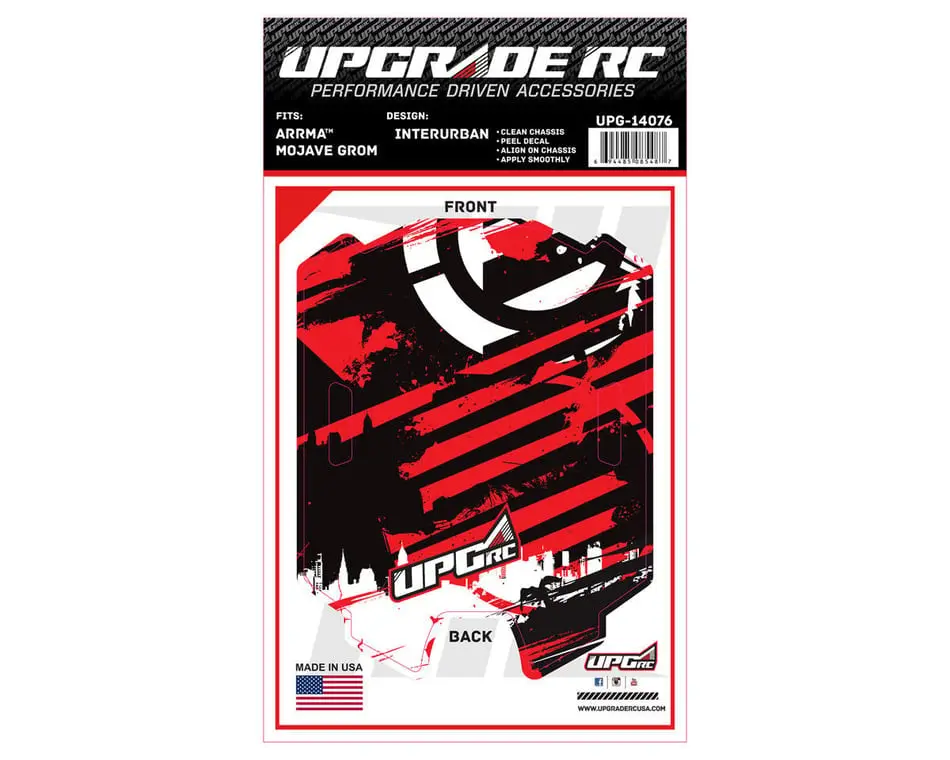 Upgrade Rc Chassis Protector For Arrma® Mojave™ Grom: Interurban 1