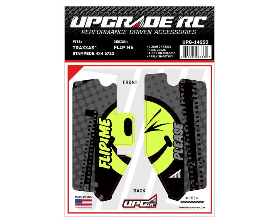 Upgrade Rc Chassis Protector For Traxxas® Stampede® 4X4 (Flip Me) 1