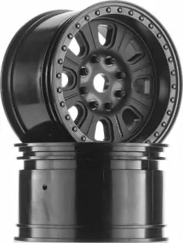 Axial 3.8 Raceline Monster Wheels: Black (2) 1