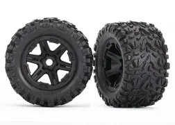 Traxxas Talon Ext Tires & Wheels 3.8"  Black 1