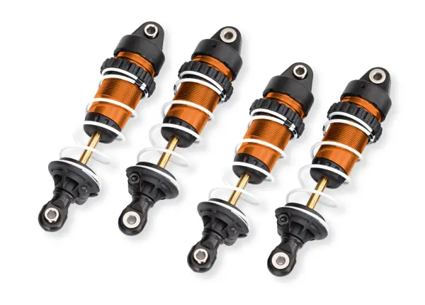 Traxxas Aluminum Assembled Gtr Long Ptfe W/Tin Shafts: Mini Maxx 1