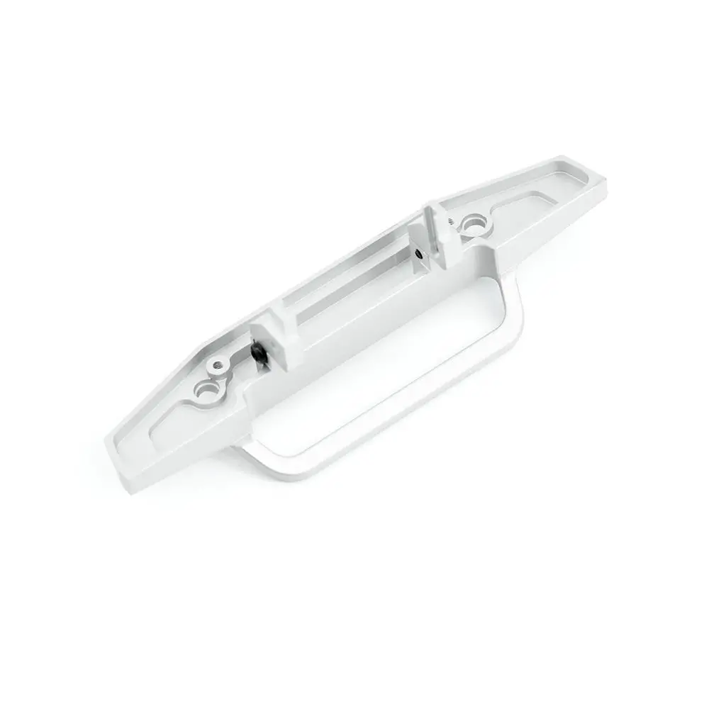 Hobby Details Aluminum Front Bumper: Trx-4M Defender (Silver) 1