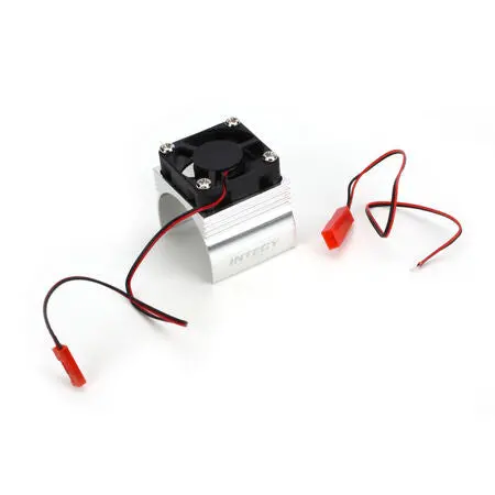 Integy Super Brushless Motor Heatsink And Cooling Fan: 540 (Silver) 1