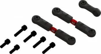 Arrma Aluminum Adjustable Steering Links: Set B (Grom) 1