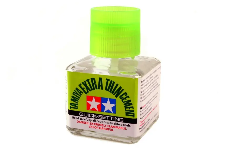 Tamiya Model Cement: Extra Thin (Quick Setting) 1