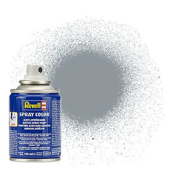 Revell Acrylic Spray Paint: Metallic Steel (100Ml) 1