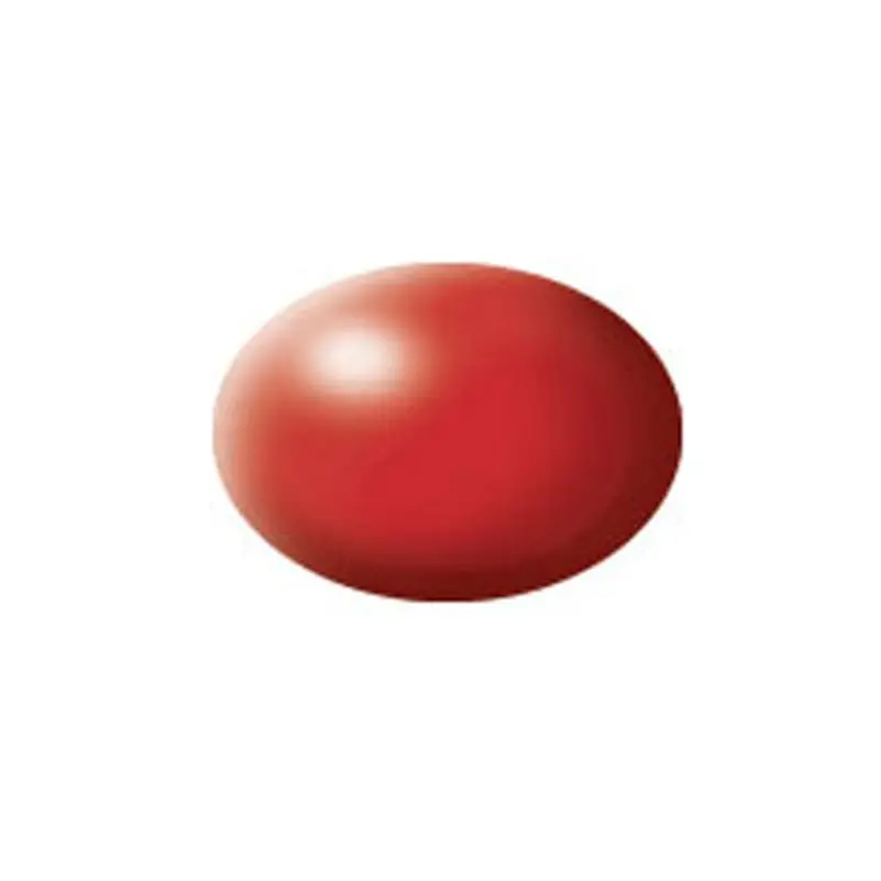 Revell Acrylic Aqua Color Paint: Matte Silk Fiery Red (18Ml) 1