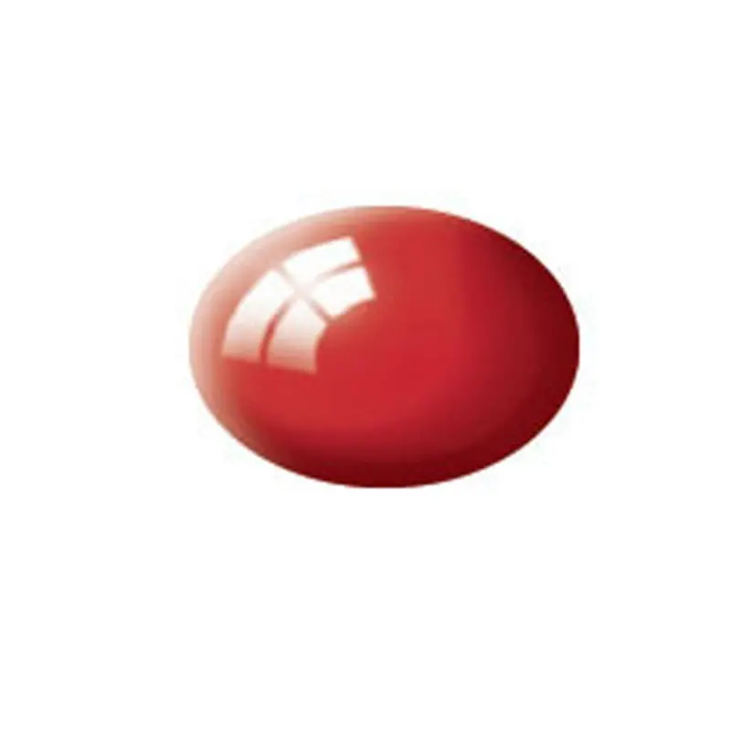 Revell Acrylic Aqua Color Paint: Gloss Fiery Red (18Ml) 1