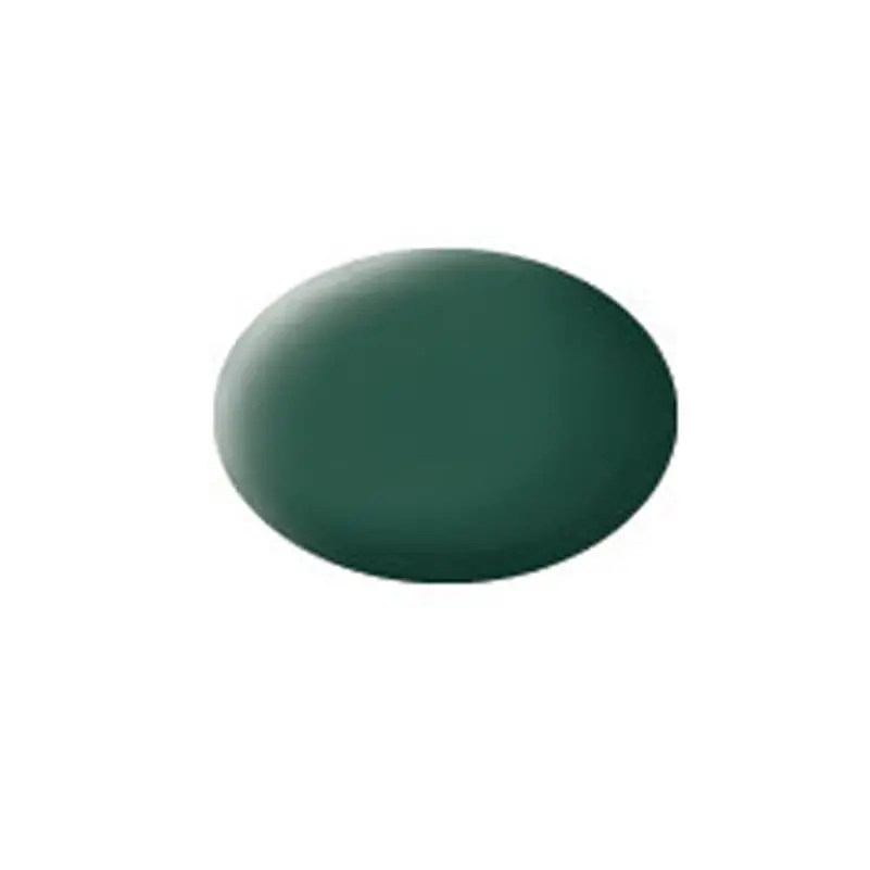 Revell Acrylic Aqua Color Paint: Matte Dark Green (18Ml) 1