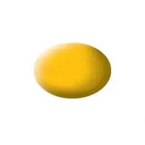 Revell Acrylic Aqua Color Paint: Matte Yellow (18Ml) 1