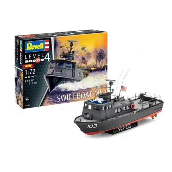 Revell 1/72 Us Navy Swift Boat Model Kit 1