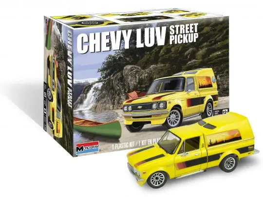 Monogram 1/24 Chevy Luv Street Pickup Model Kit 1