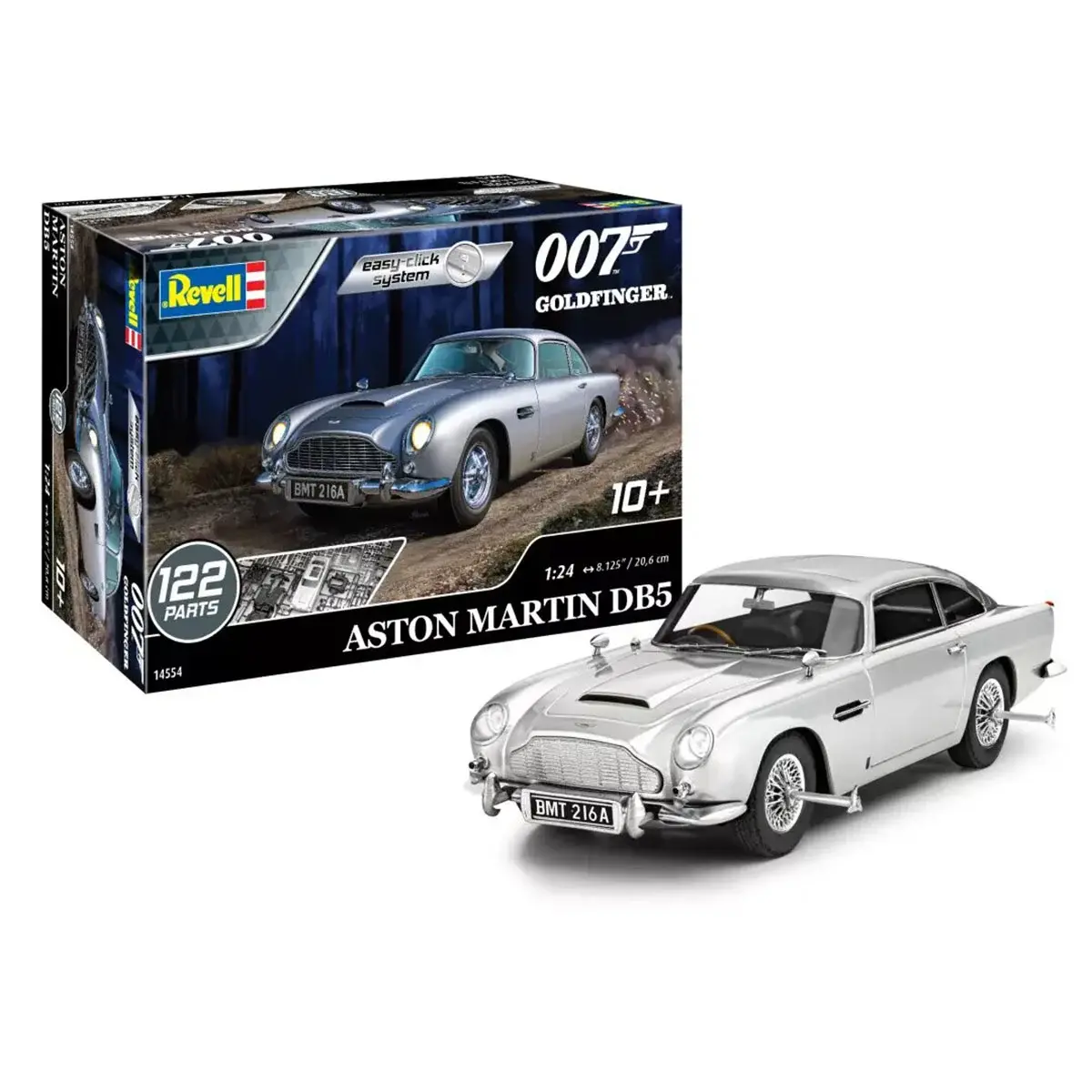 Revell 1/24 James Bond Aston Martin Db5 “Goldfinger” Model Kit 1