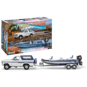 Revell 1/24 1980 Ford Bronco W/Bass Boat And Trailer 1