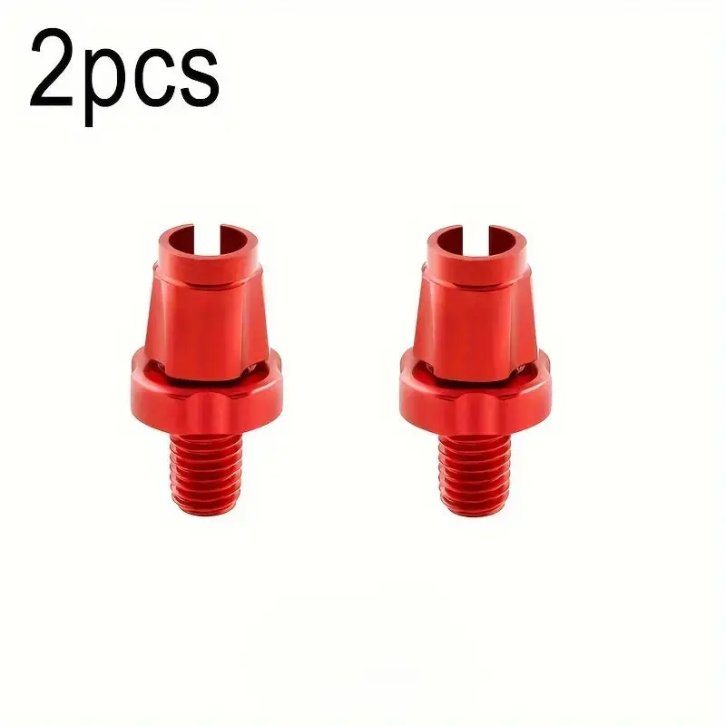 Aluminum Anodized Barrel Nut Brake Lever Adjusters (2) 1
