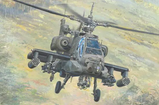 Trumpeter 1/35 Ah-64A Apache Late Model Kit 1