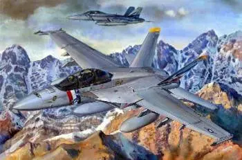 Trumpeter 1/32 F/A-18F Super Hornet Model Kit 1