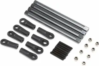 Losi Lower 4-Link Bar Set: Lmt Mega 1