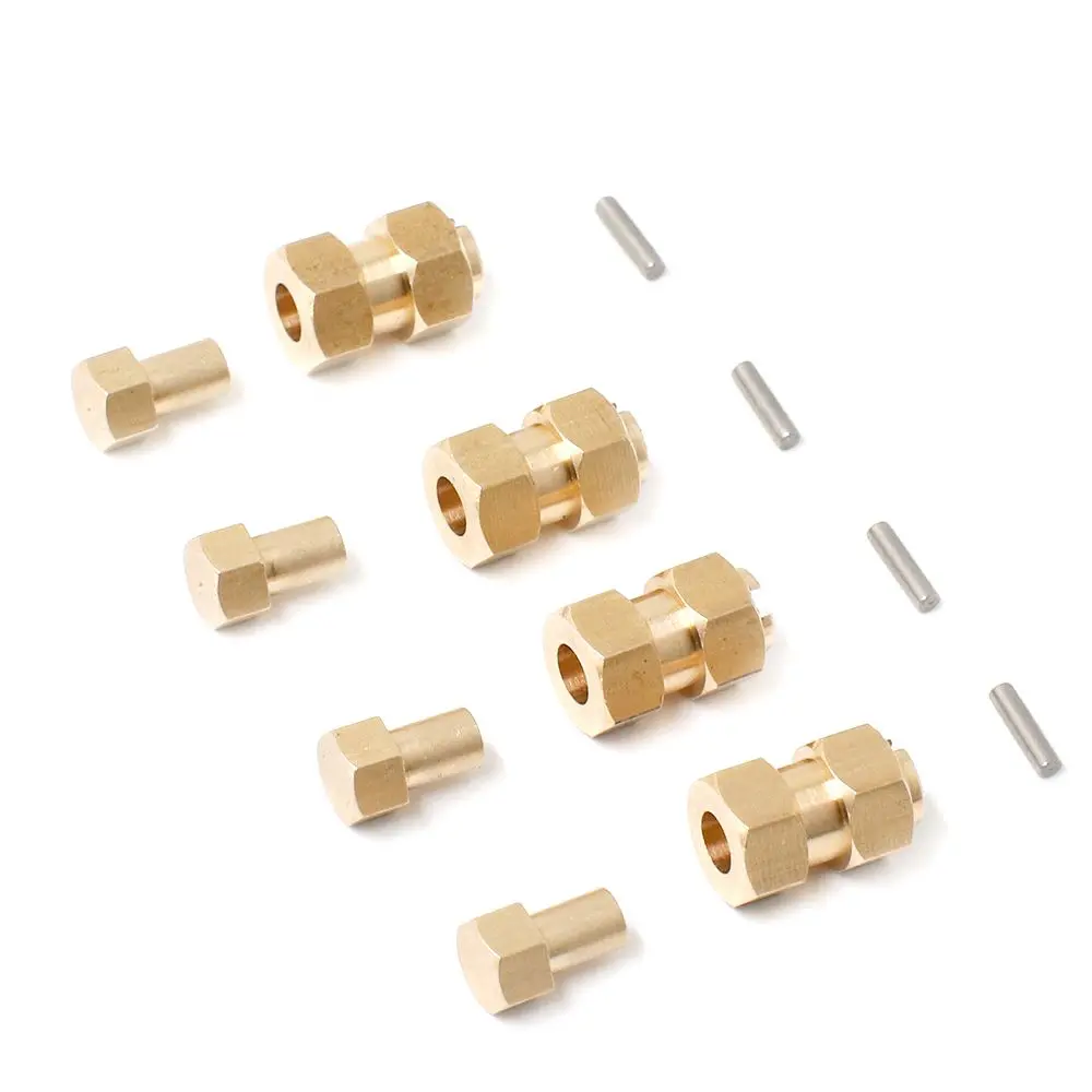 Hobby Details Brass Hub Hex Extension: Trx-4M (+10Mm) 1