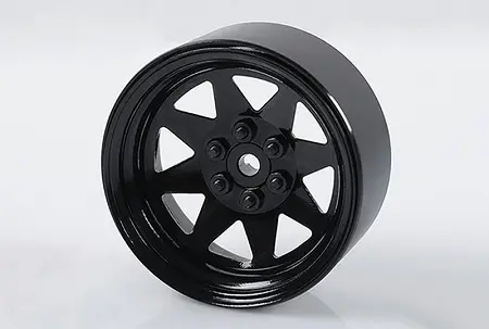Rc4wd 2.2” 6 Lug Wagon Stamped Steel Beadlock Wheels: Black (4) 1